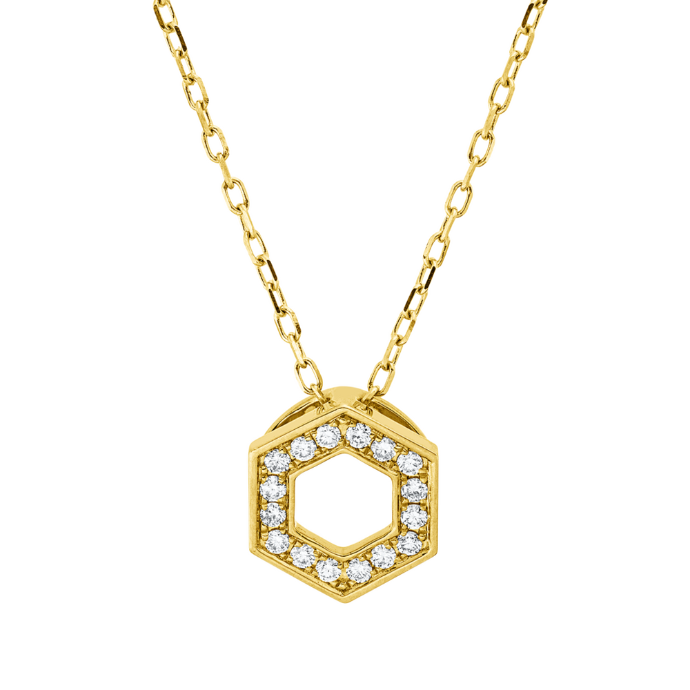 Brogle Classic necklace with diamond pendant Brogle Classic necklace with diamond pendant