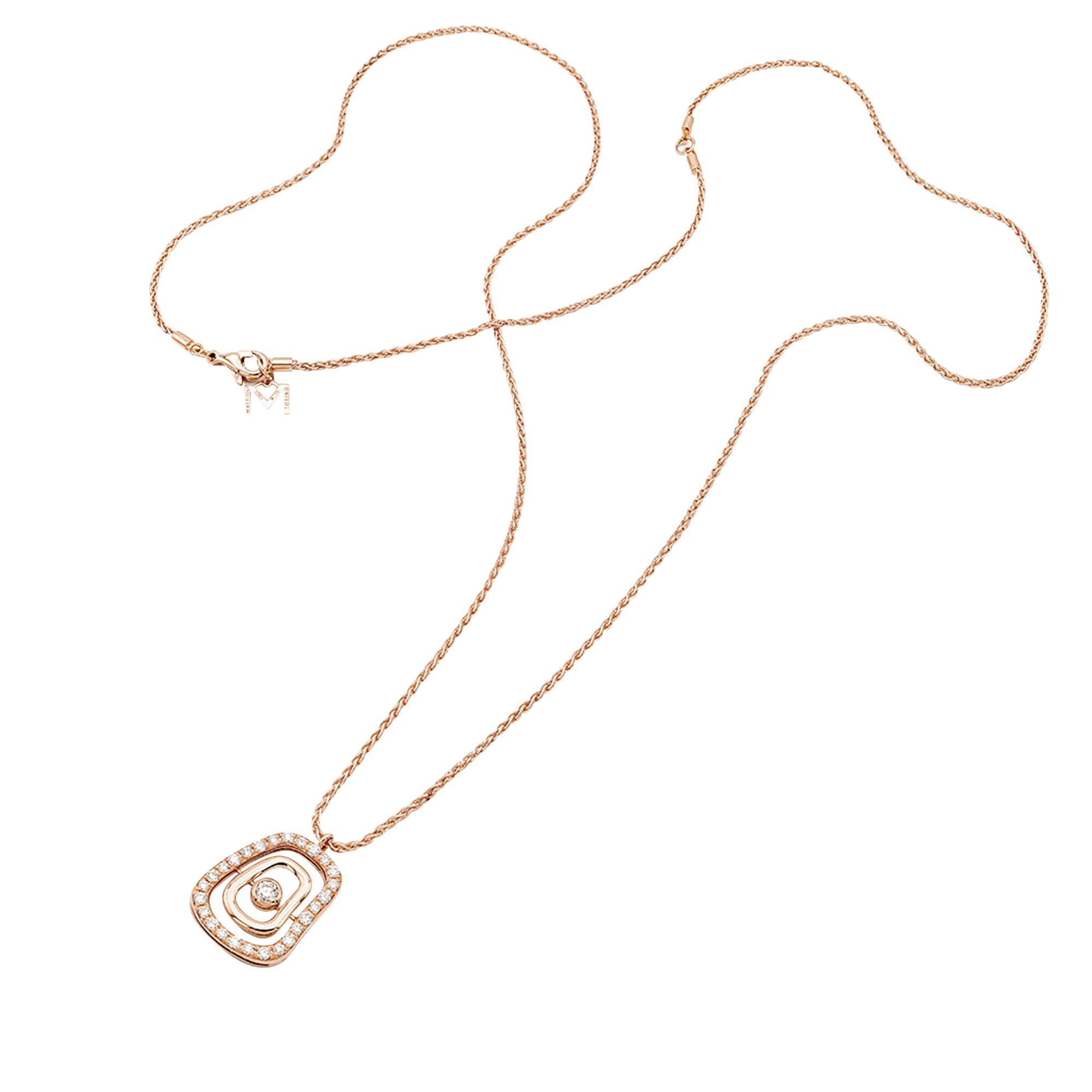 Mattioli Puzzle Diamonds necklace with pendant Mattioli Puzzle Diamonds necklace with pendant