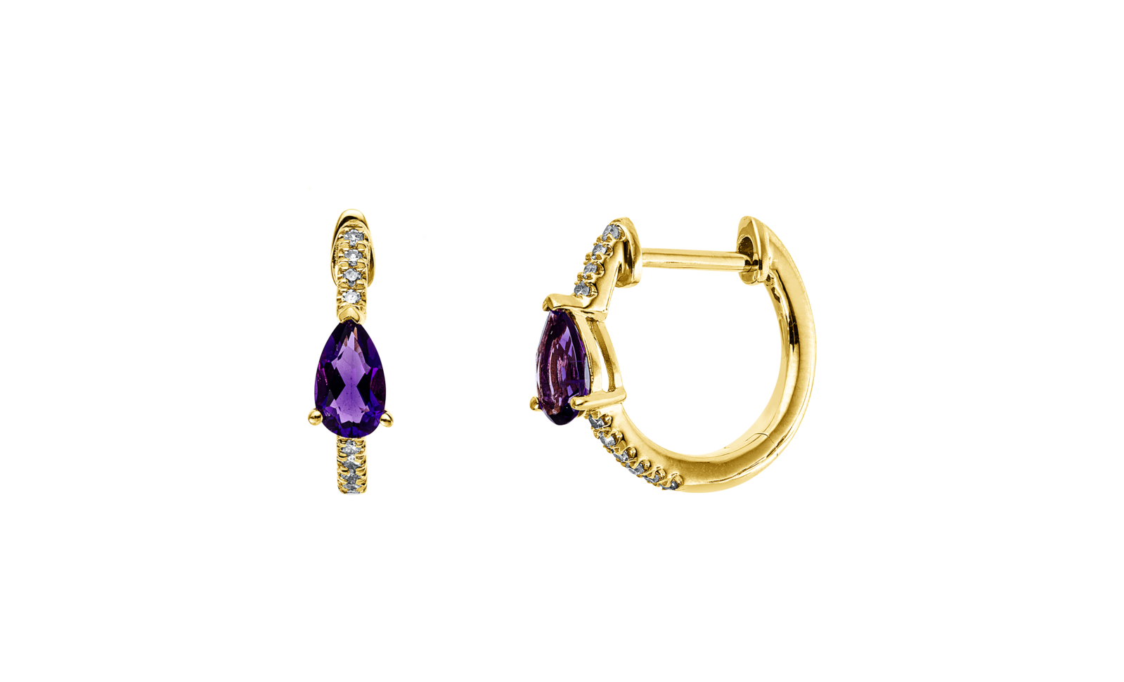 Brogle Classic Amethystcreolen Brogle Classic Amethystcreolen