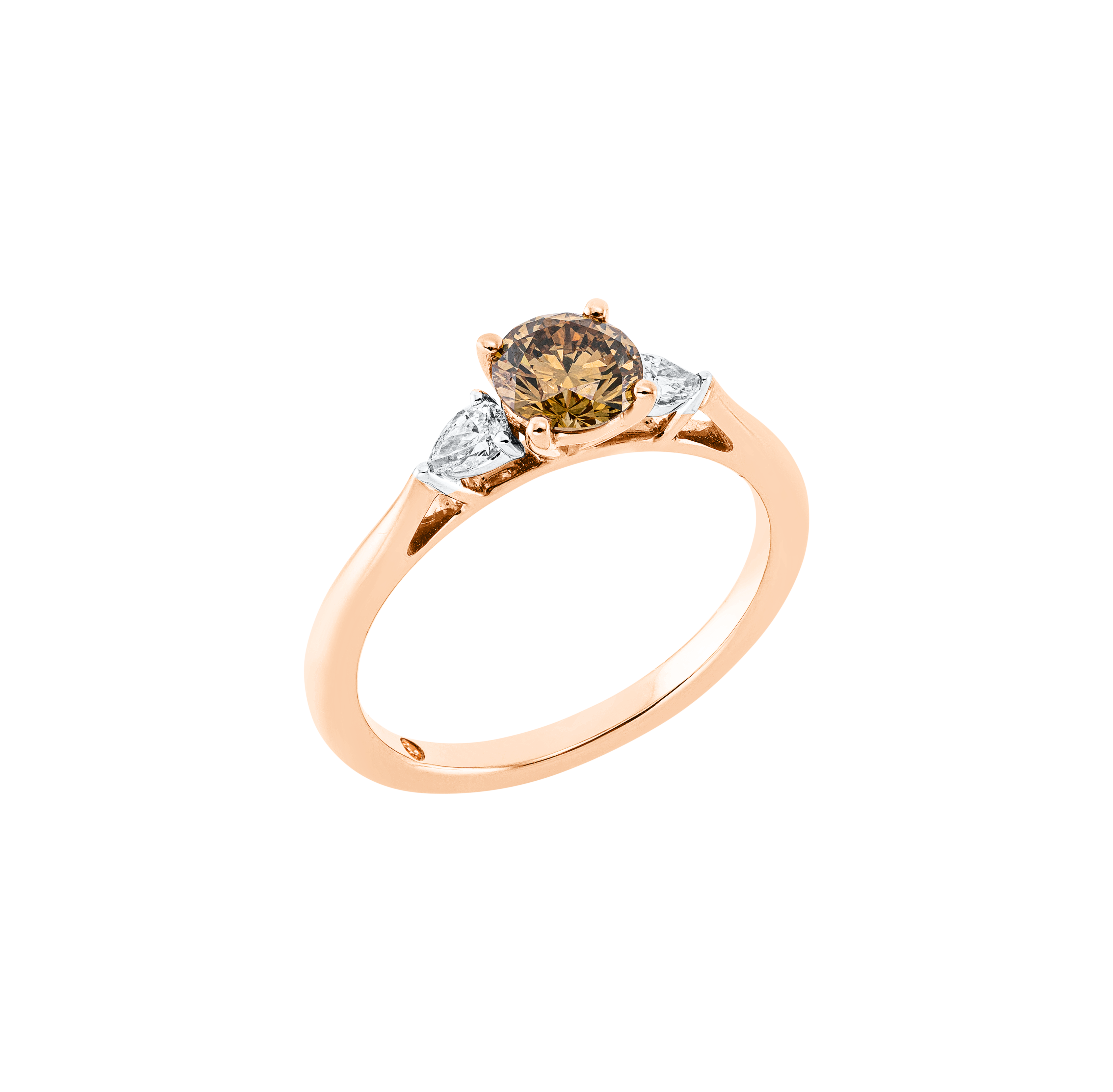 Brogle Selection Bicolor diamond ring