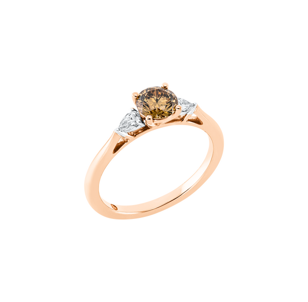 Brogle Selection Bicolor diamond ring