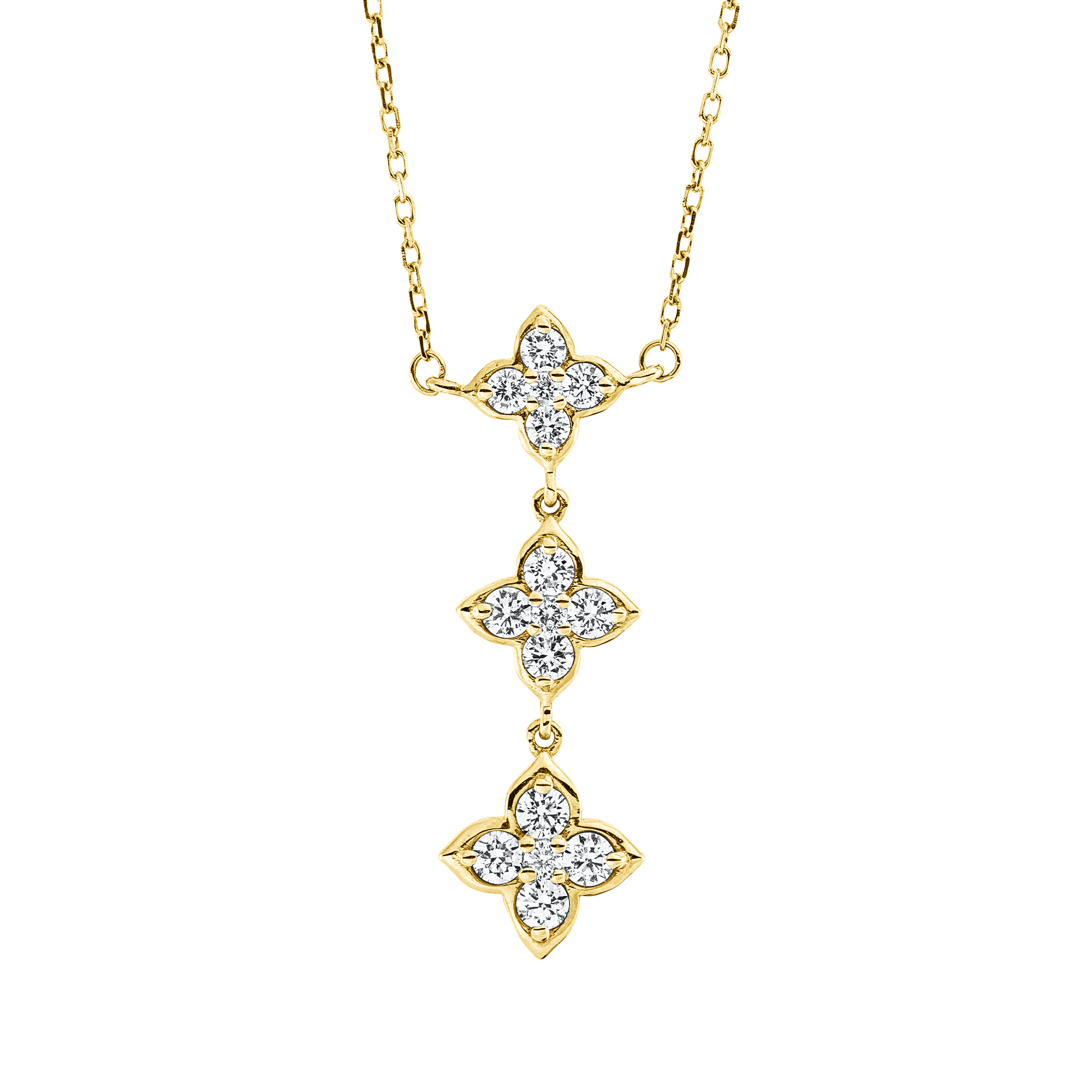 Brogle Classic necklace with diamond pendant Brogle Classic necklace with diamond pendant