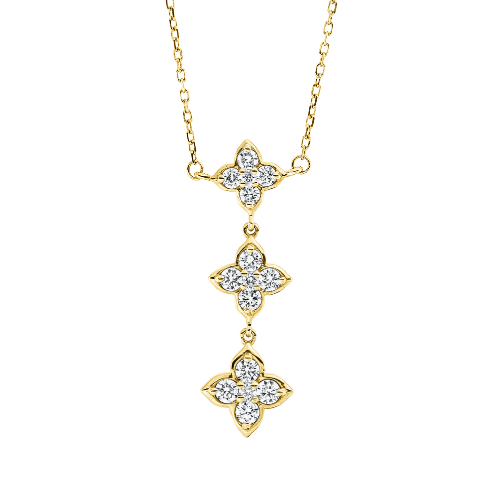 Brogle Classic necklace with diamond pendant Brogle Classic necklace with diamond pendant