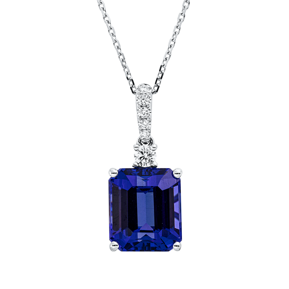 Brogle Selection Kette mit Tansanitanhänger Brogle Selection Kette mit Tansanitanhänger