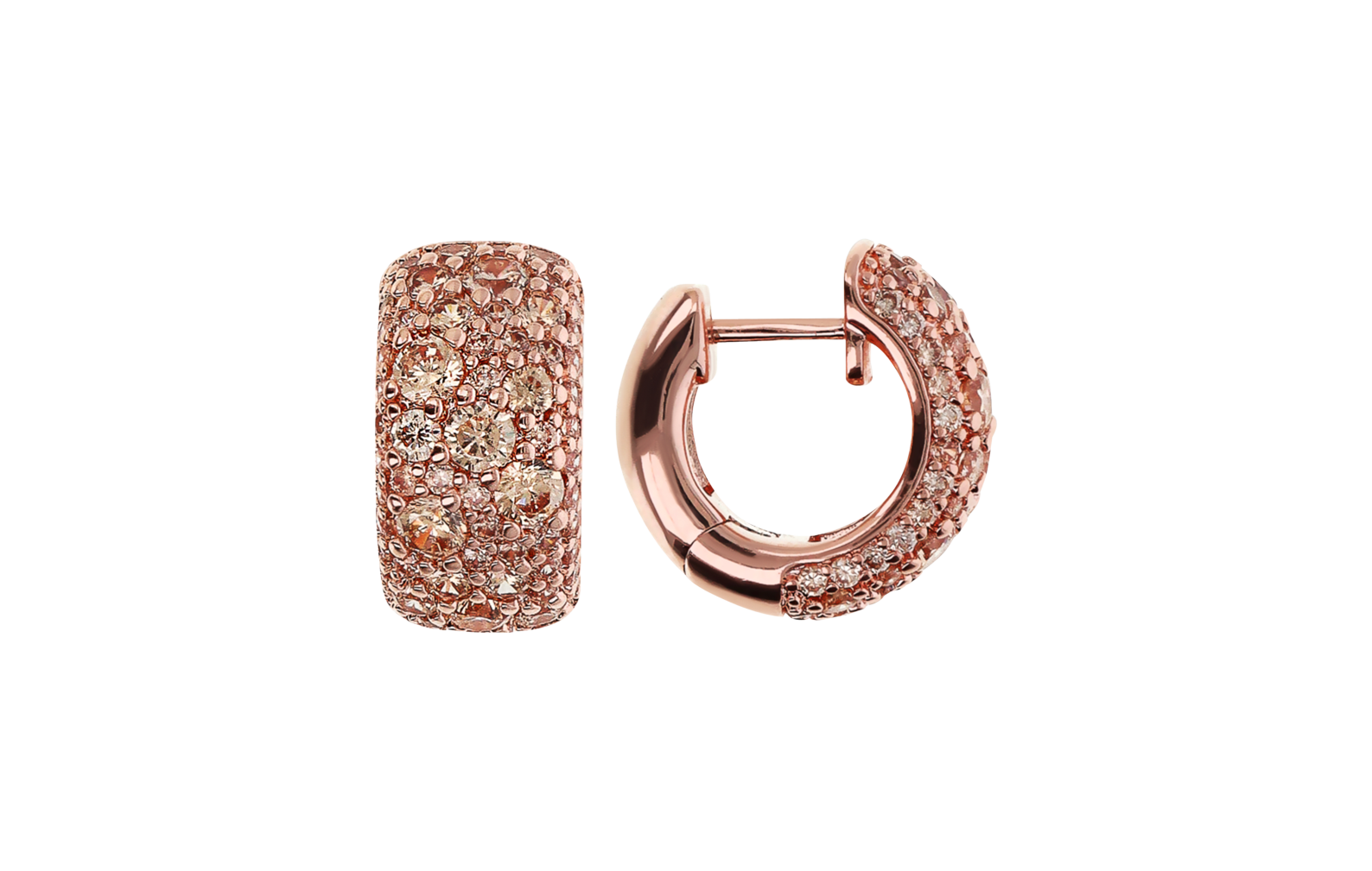 Bronzallure Altissima hoop earrings Bronzallure Altissima hoop earrings