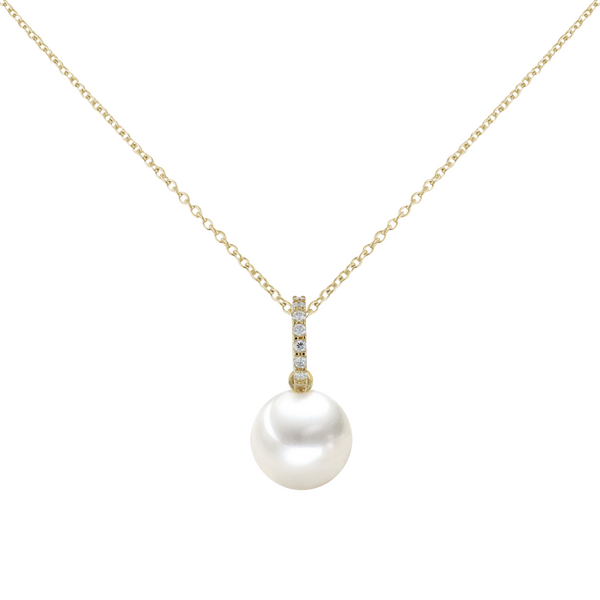 Brogle Selection Ocean freshwater pearl pendant