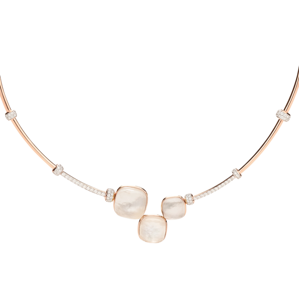 PCC2040 O7WHR BTBMP 020 Pomellato nudo riviere rose gold 18kt white topaz diamond aa71ba4026bb4cf77