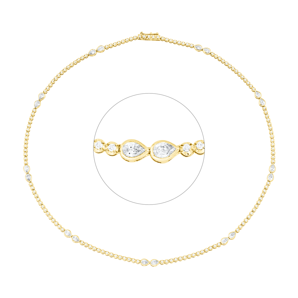 Brogle Selection Bicolor Diamantcollier