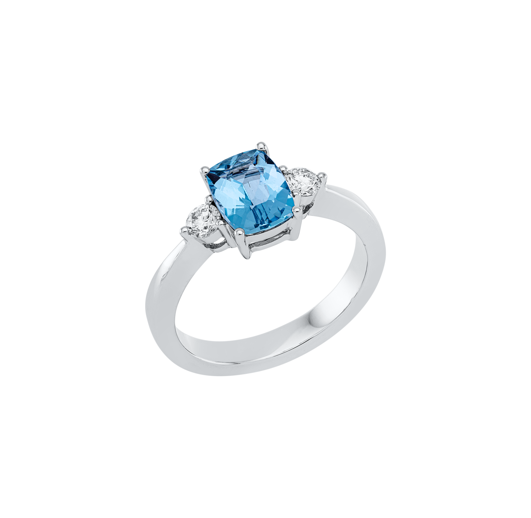 Brogle Classic aquamarine ring Brogle Classic aquamarine ring