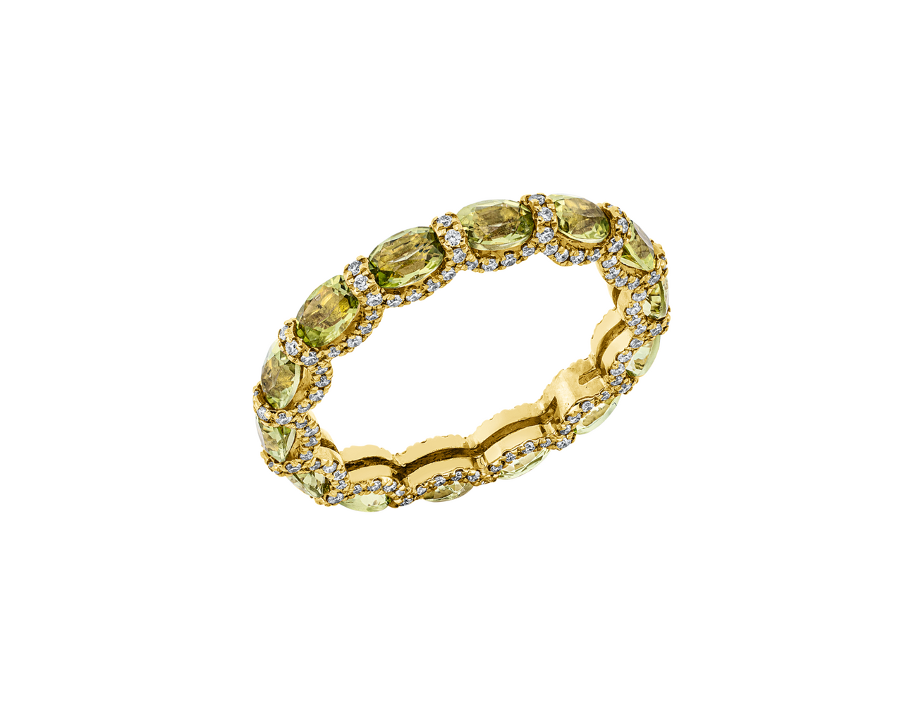 Brogle Classic peridot ring