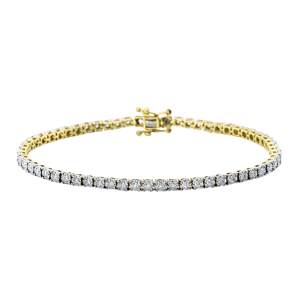 Brogle Selection bicolor diamond bracelet Brogle Selection bicolor diamond bracelet
