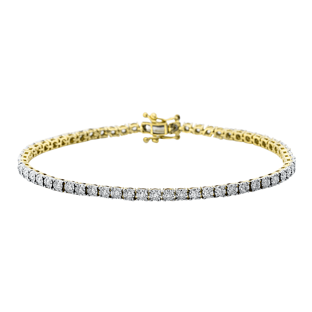 Brogle Selection bicolor diamond bracelet Brogle Selection bicolor diamond bracelet