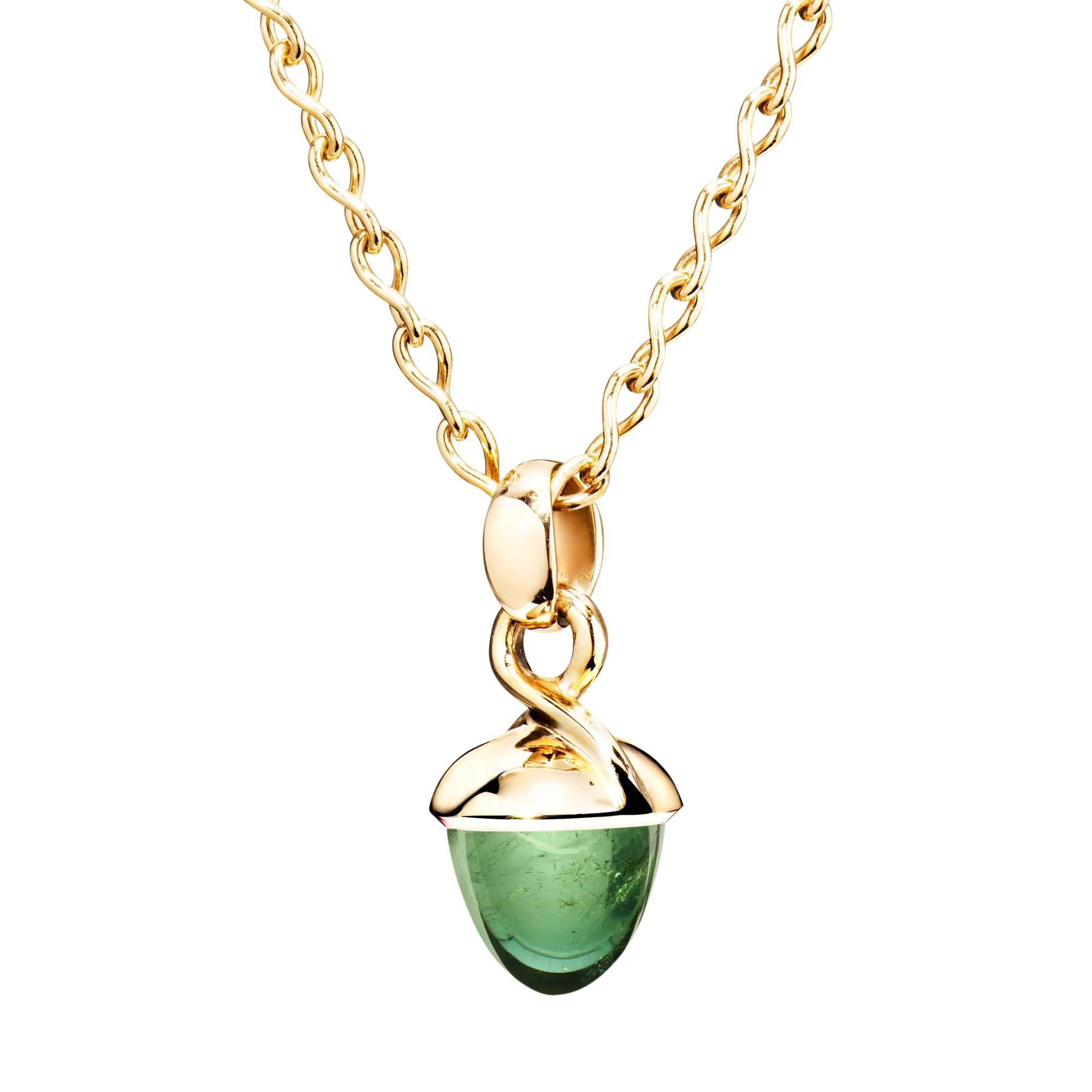 Tamara Comolli Mikado Bouquet green tourmaline pendant