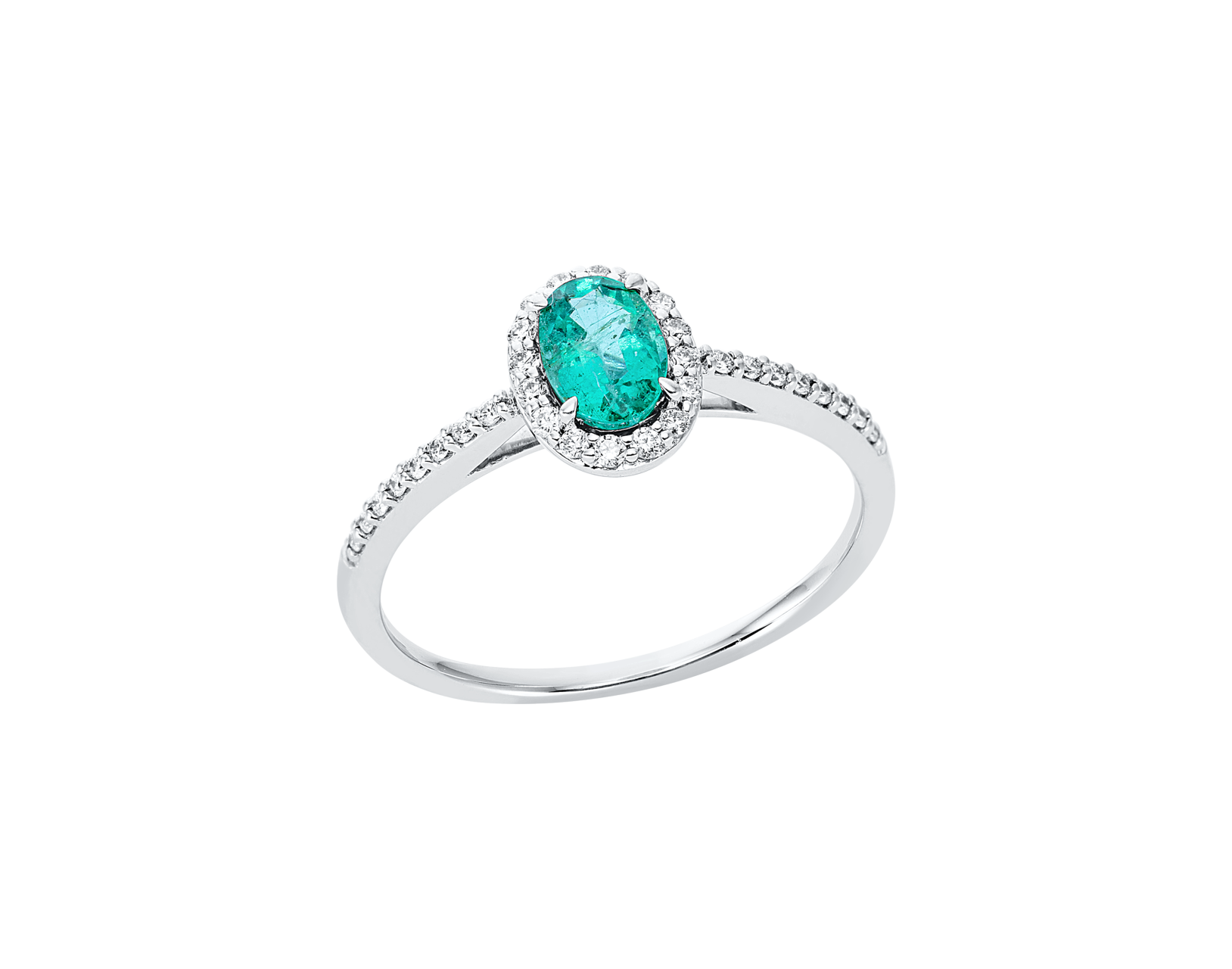 Brogle Classic emerald ring
