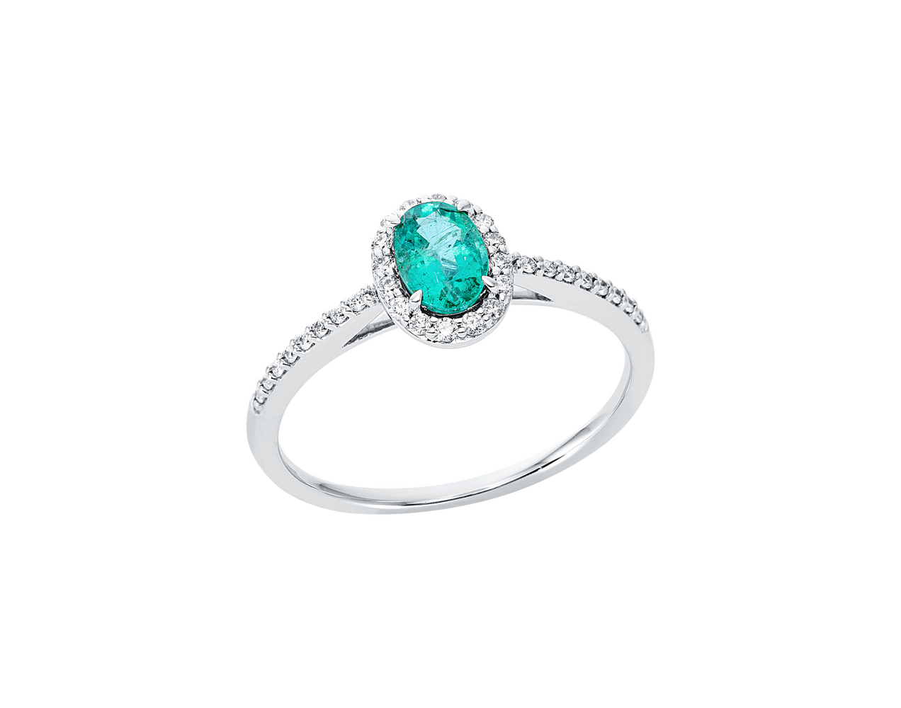 Brogle Classic emerald ring