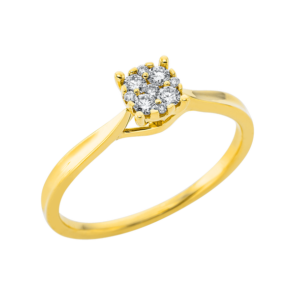 Brogle Selection Illusion diamond ring