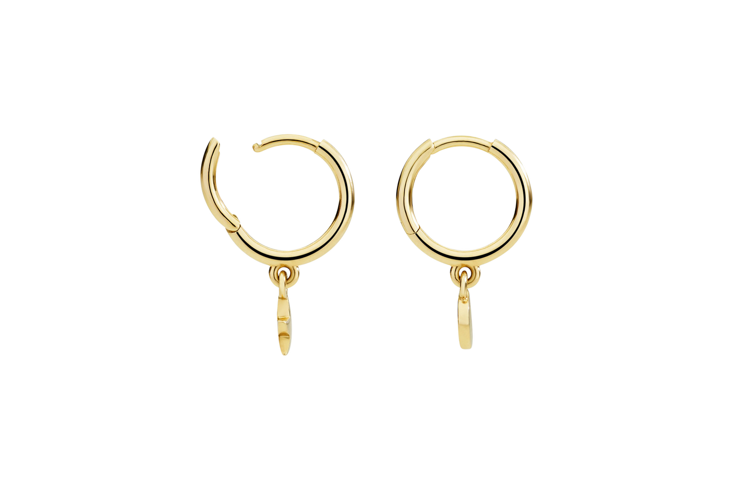 Dodo Moon & Sun hoop earrings Dodo Moon & Sun hoop earrings