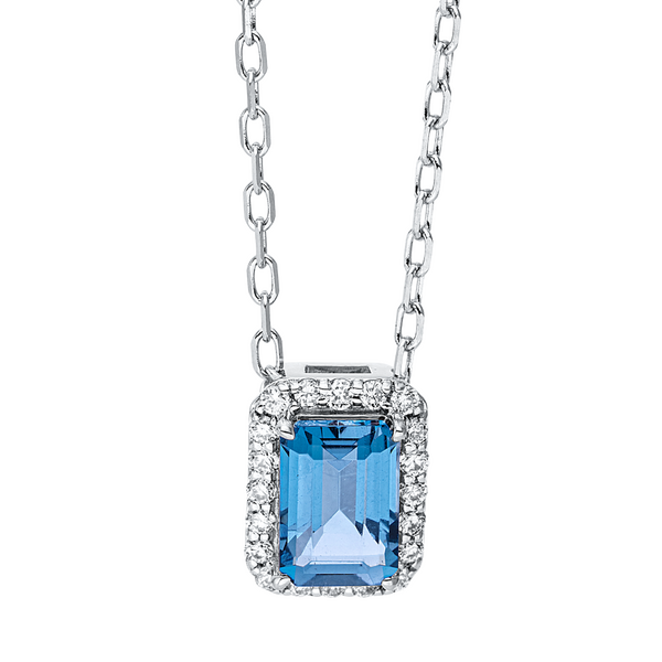 Brogle Classic Kette mit London Topasanhänger Brogle Classic Kette mit London Topasanhänger