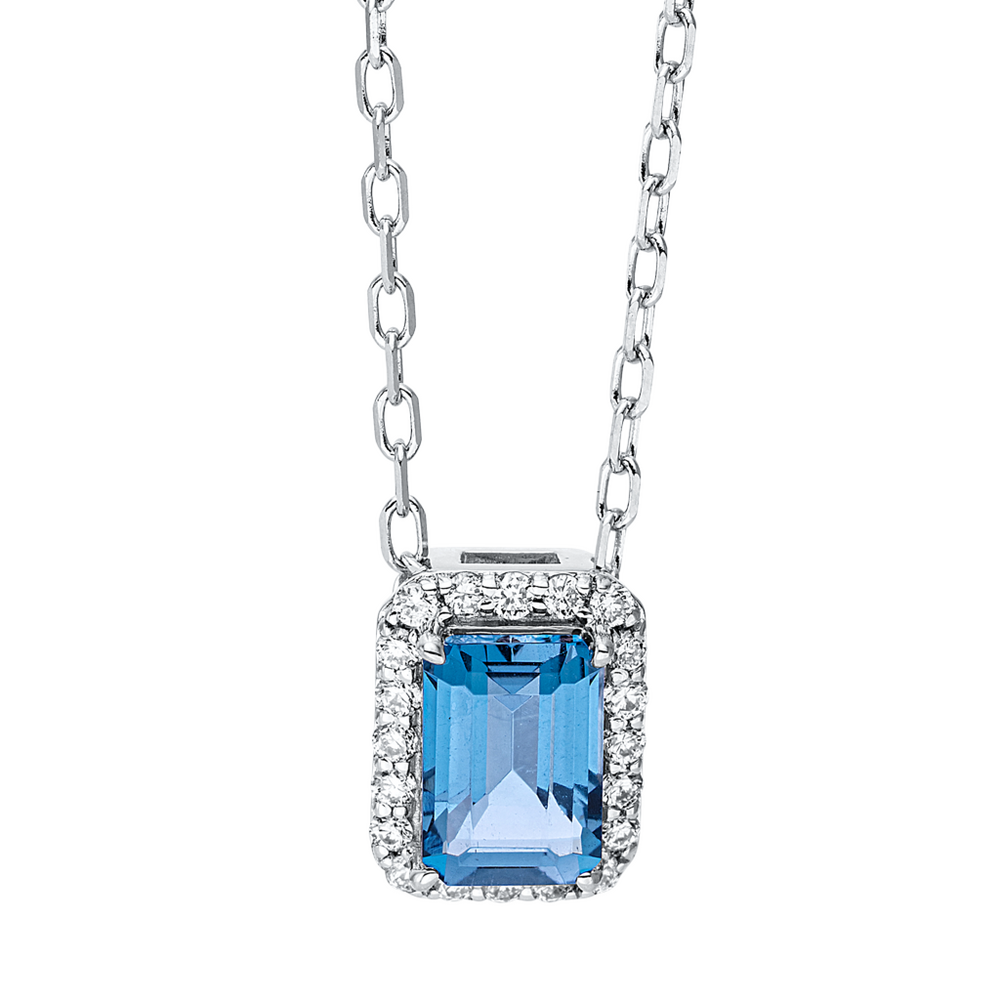 Brogle Classic Kette mit London Topasanhänger Brogle Classic Kette mit London Topasanhänger