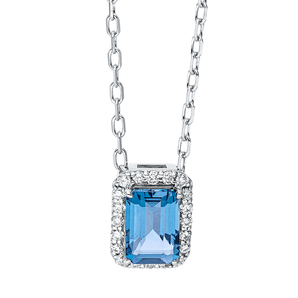 Brogle Classic Kette mit London Topasanhänger Brogle Classic Kette mit London Topasanhänger