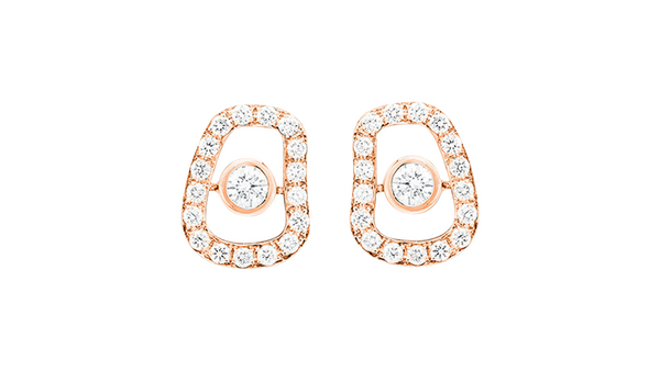 Mattioli Puzzle Diamonds stud earrings