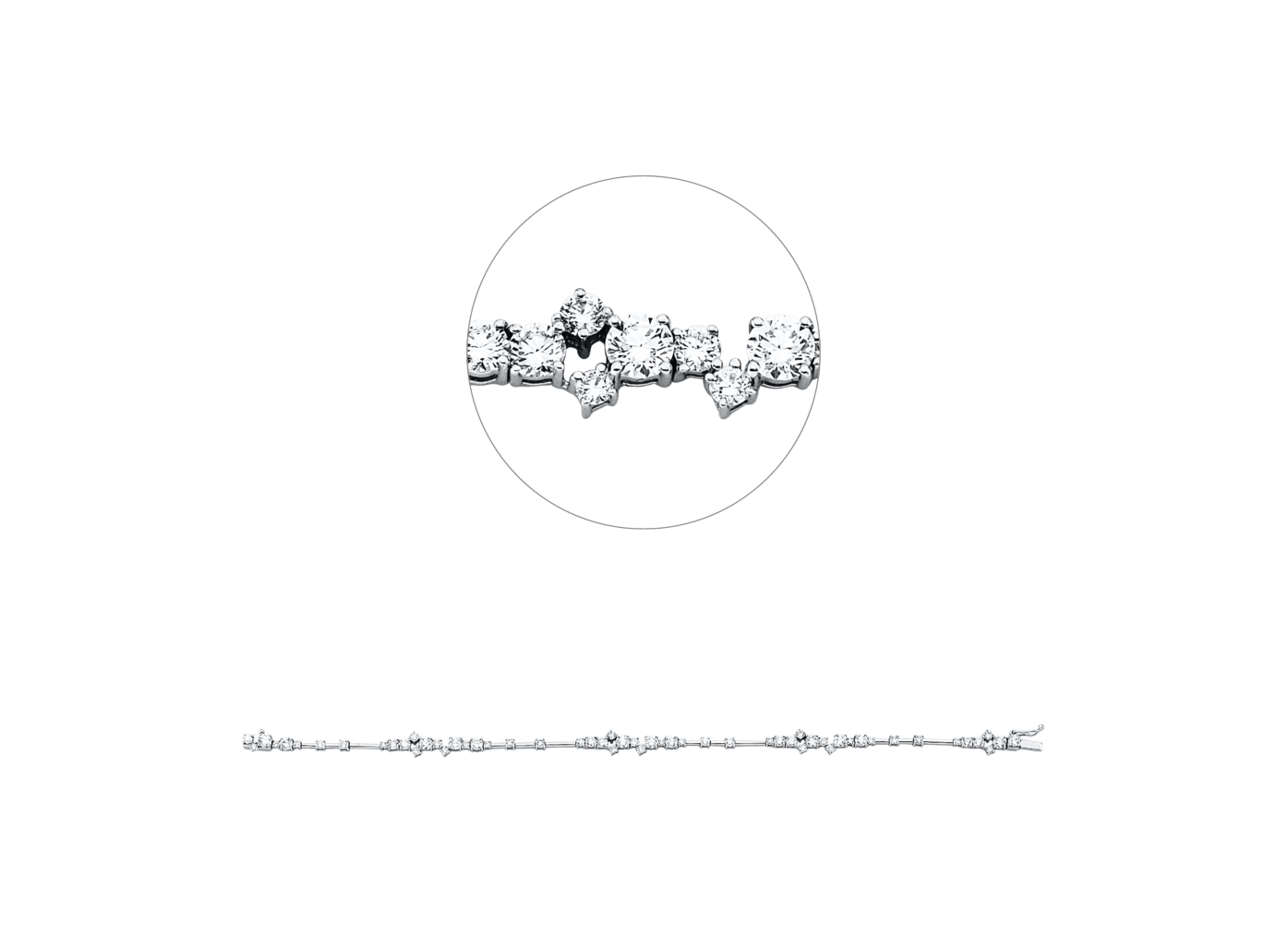 Brogle Selection diamond bracelet Brogle Selection diamond bracelet