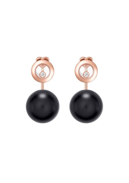 Chopard Happy Diamonds Planet Stud Earrings