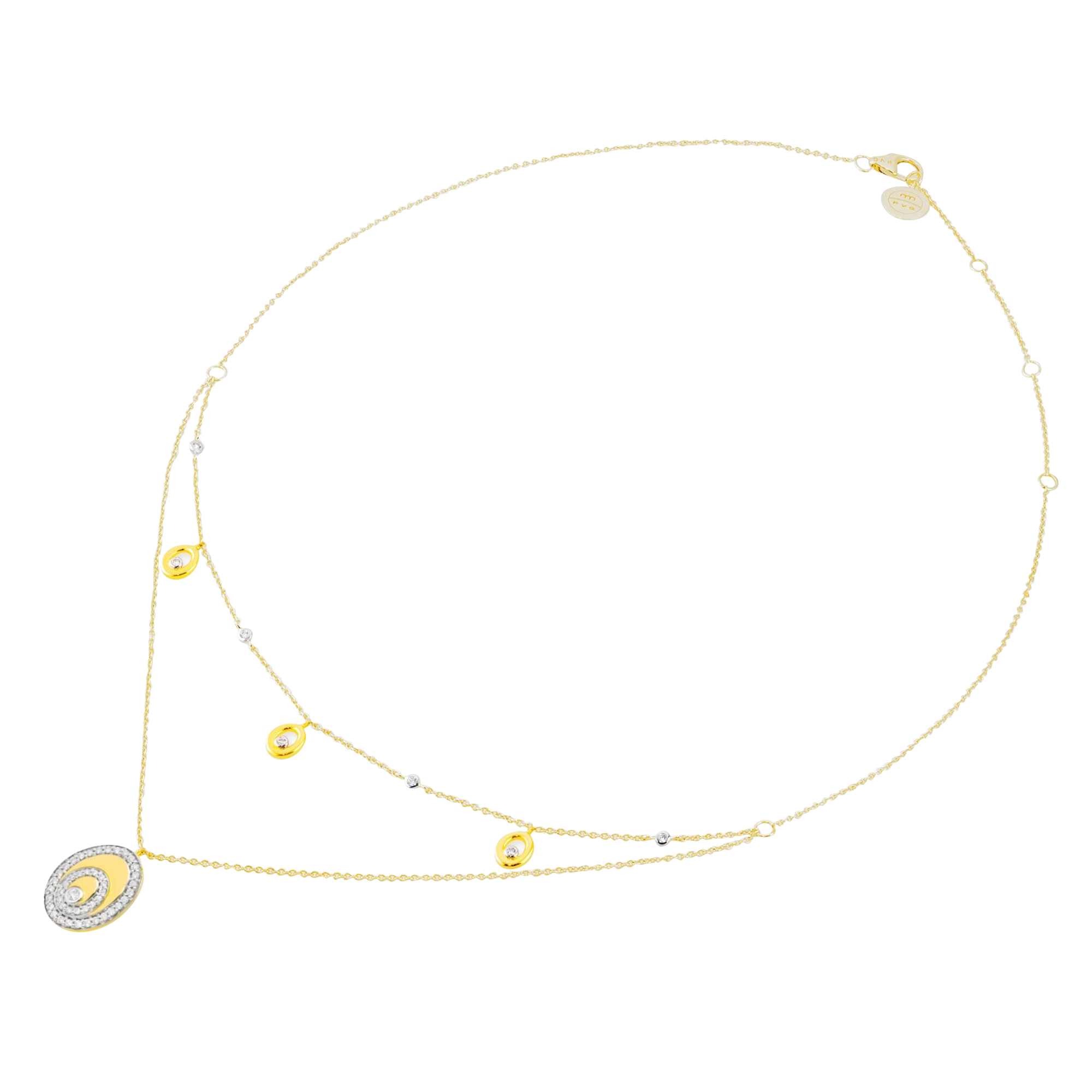 Ponte Vecchio Gioielli Saturno necklace