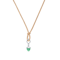 Tamara Comolli MIKADO Flamenco Chrysoprase Pendant