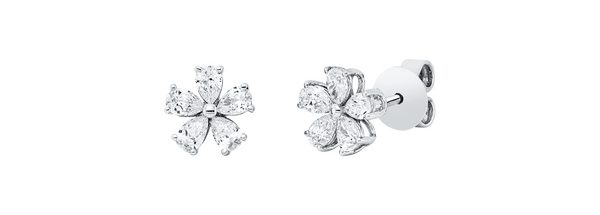 Brogle Classic diamond stud earrings