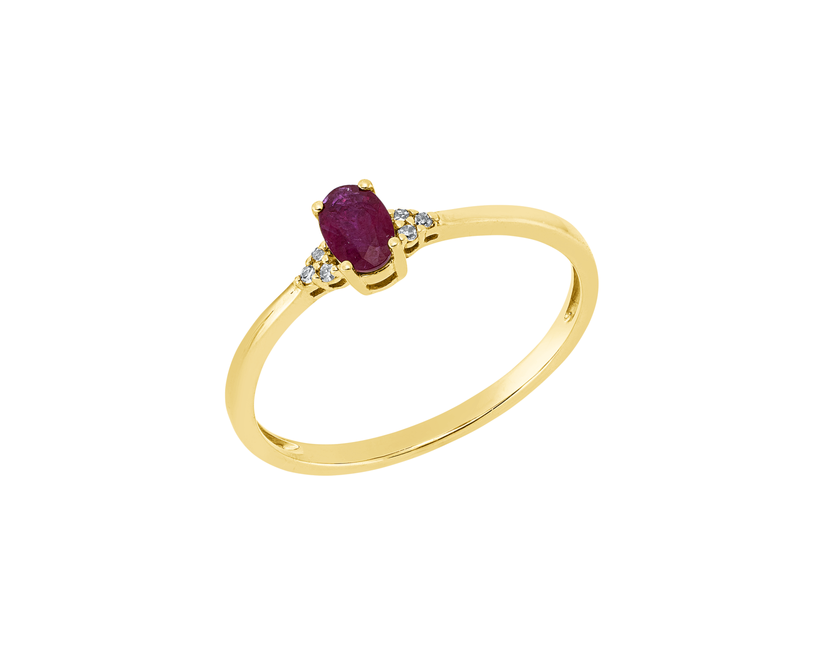 Brogle Classic ruby ring