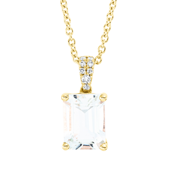 Brogle Classic necklace with amethyst pendant