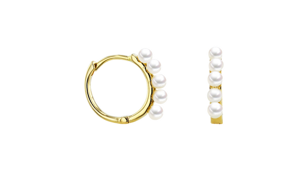 Brogle Selection Ocean hoop earrings