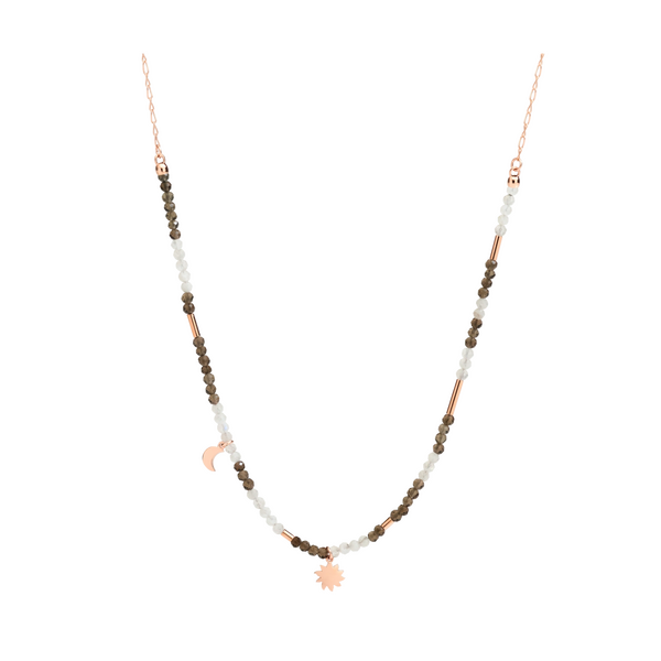 Dodo Moon & Sun necklace with pendant Dodo Moon & Sun necklace with pendant