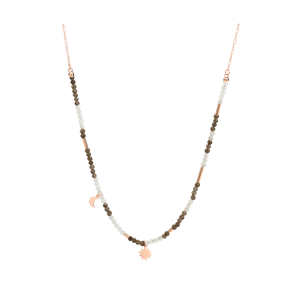 Dodo Moon & Sun Halskette mit Anhänger Dodo Moon & Sun Halskette mit Anhänger