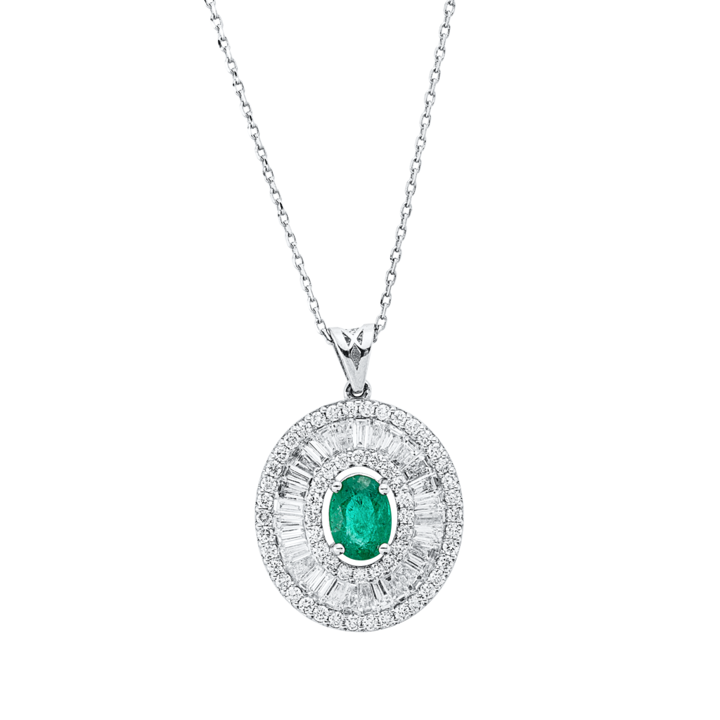 Brogle Selection Kette mit Smaragdanhänger Brogle Selection Kette mit Smaragdanhänger