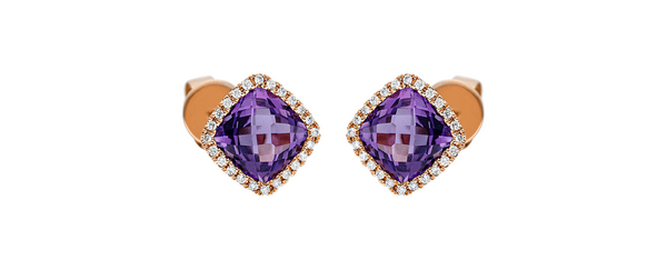 Brogle Classic Amethystohrstecker