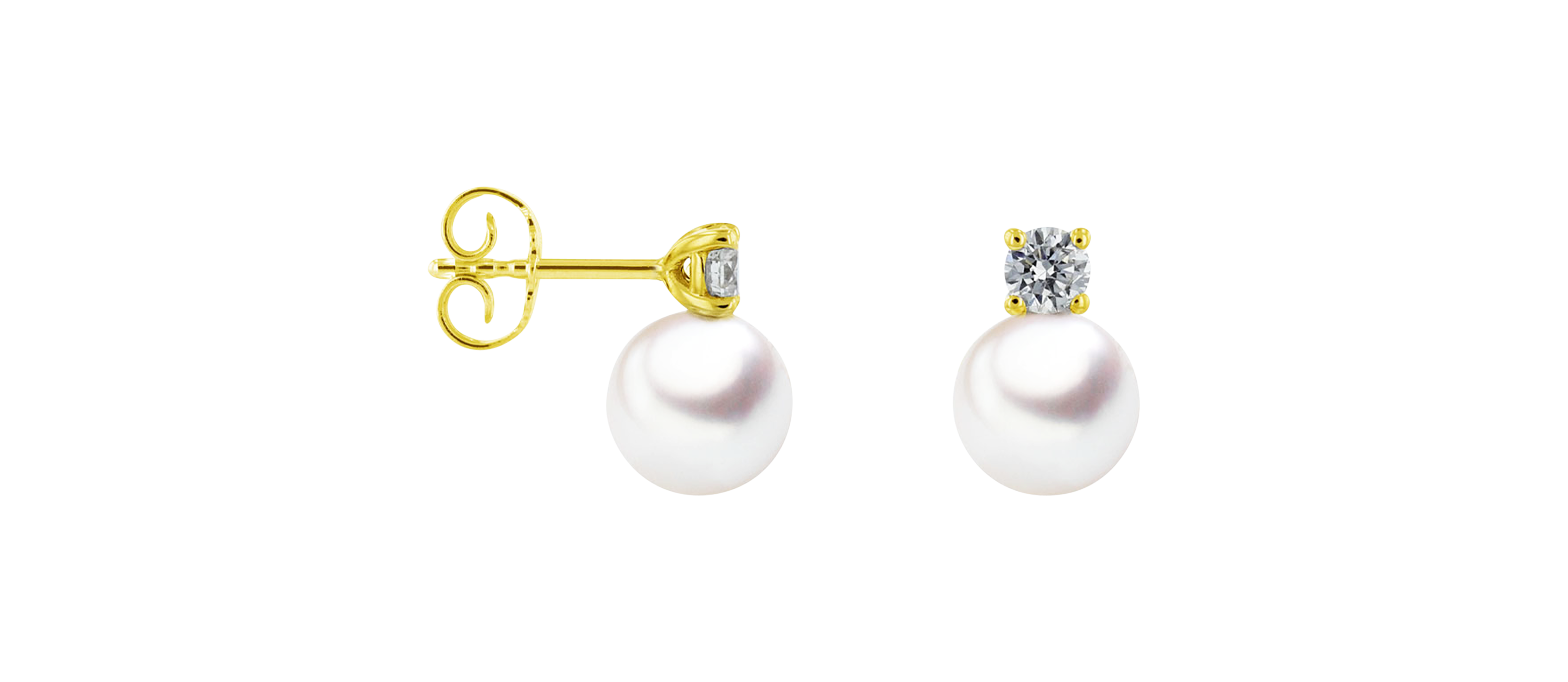 Brogle Classic Akoya Perlenohrstecker Brogle Classic Akoya Perlenohrstecker