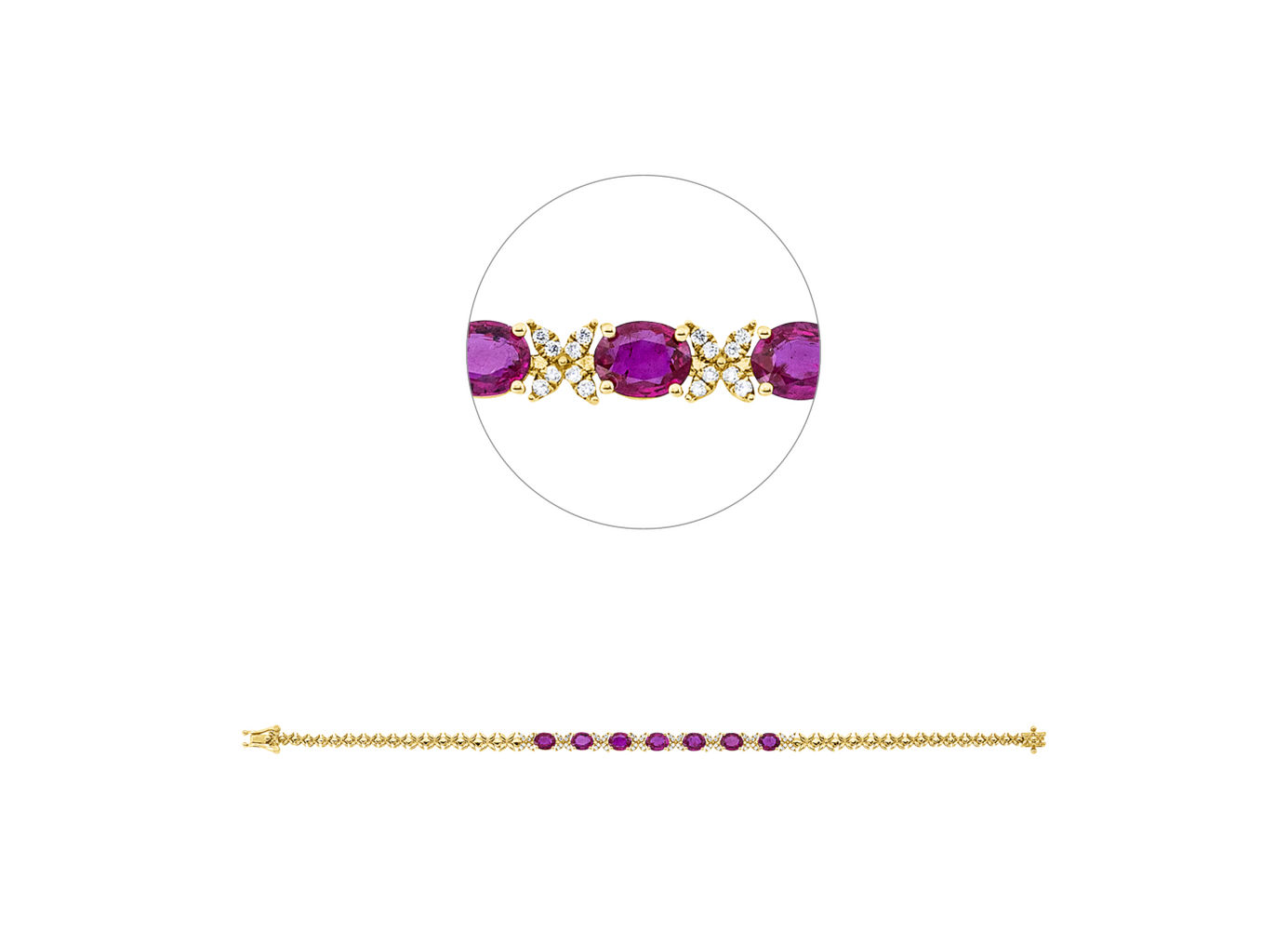 Brogle Selection ruby bracelet Brogle Selection ruby bracelet