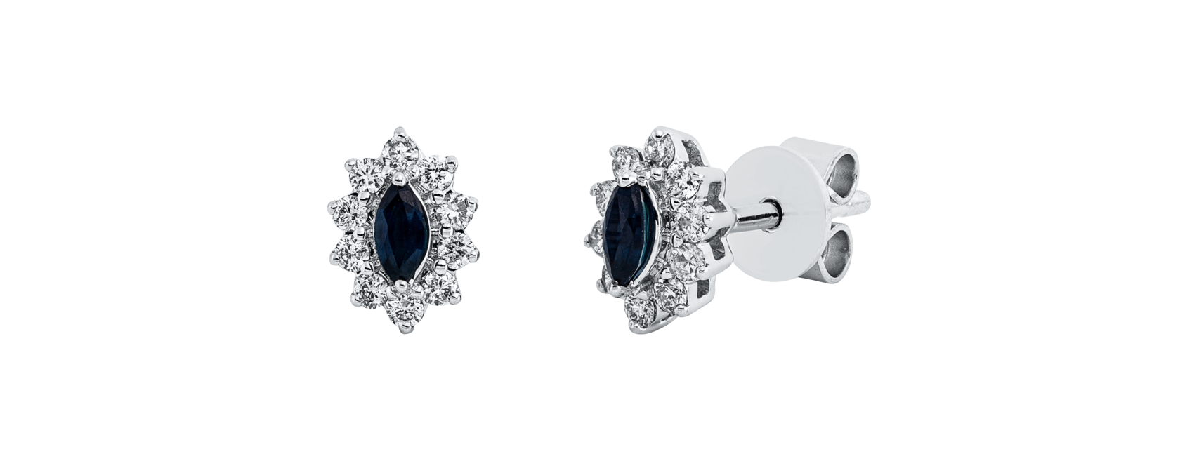 Brogle Classic Saphirohrstecker Brogle Classic Saphirohrstecker