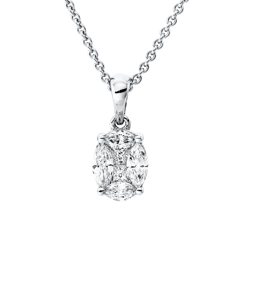 Brogle Classic diamond pendant