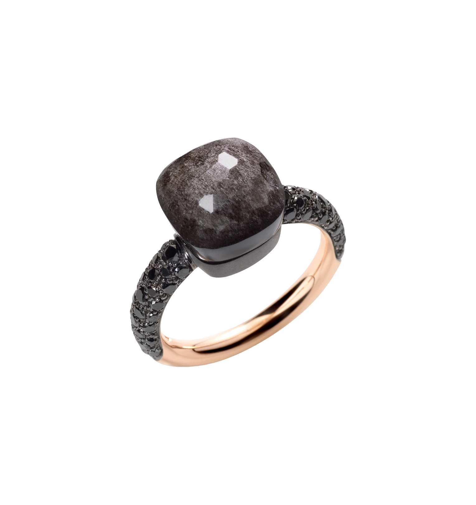 Pomellato Nudo Classic Obsidian Ring Pomellato Nudo Classic Obsidian Ring