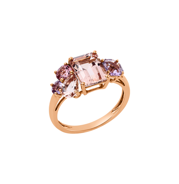 Brogle Classic colored stone ring