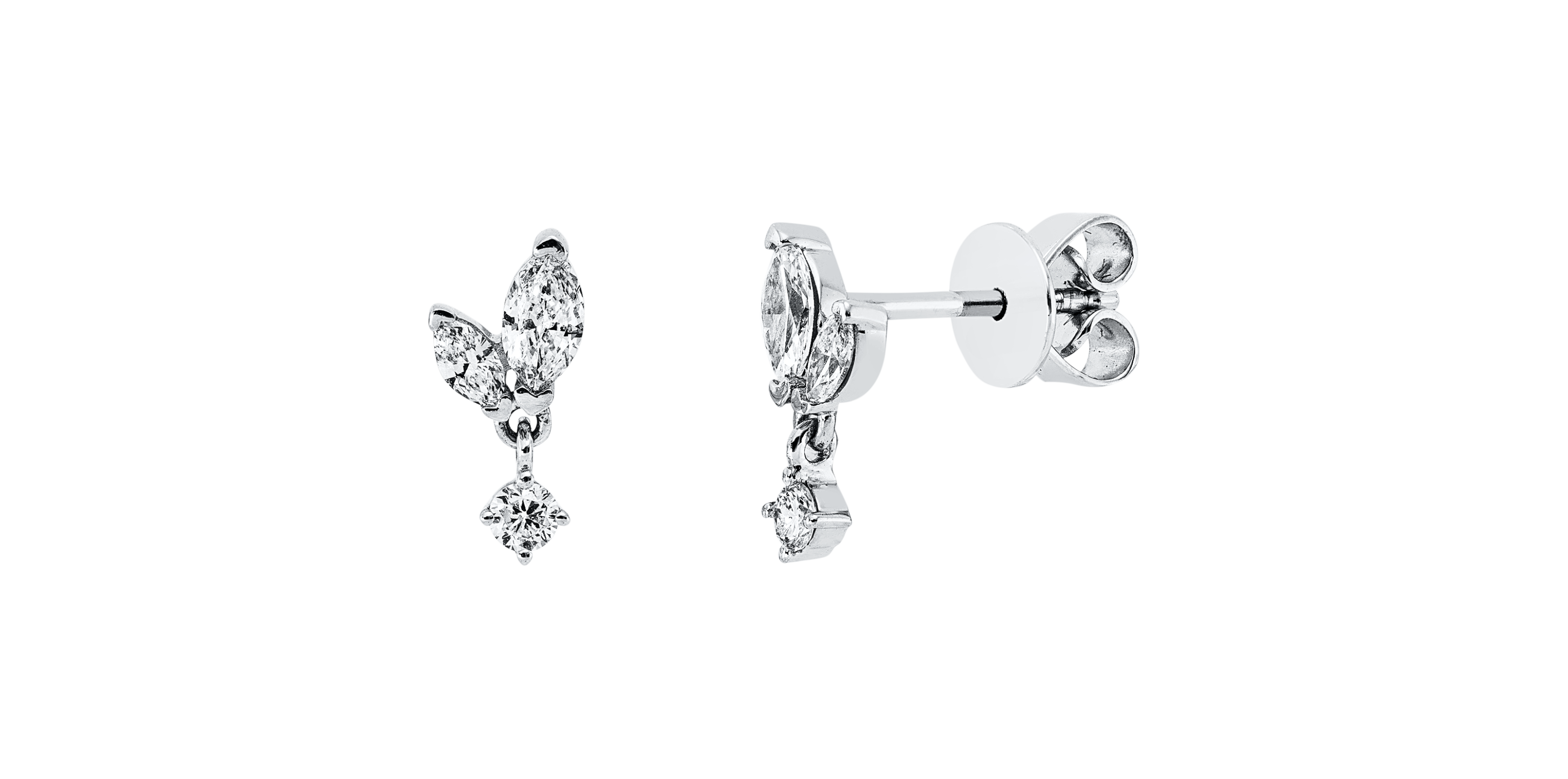 Brogle Classic diamond stud earrings Brogle Classic diamond stud earrings