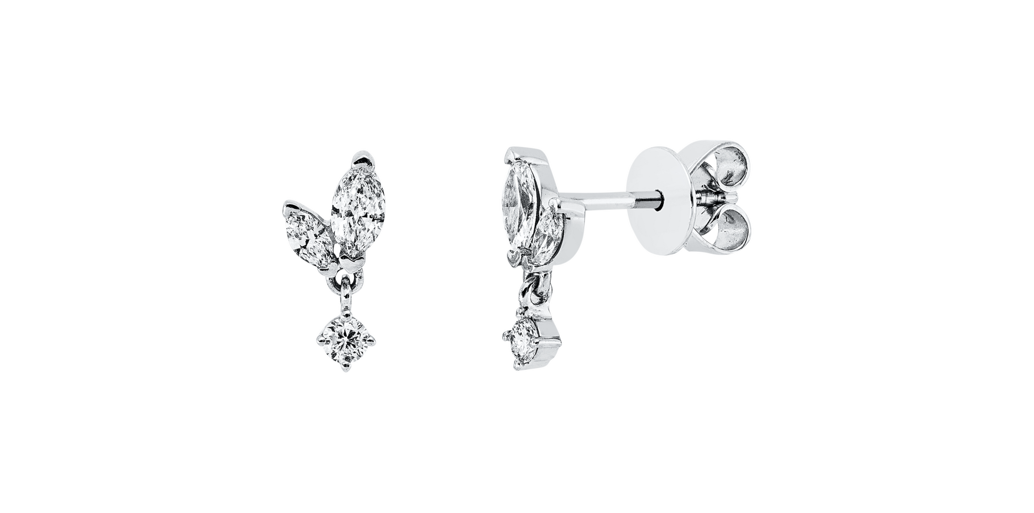 Brogle Classic diamond stud earrings Brogle Classic diamond stud earrings