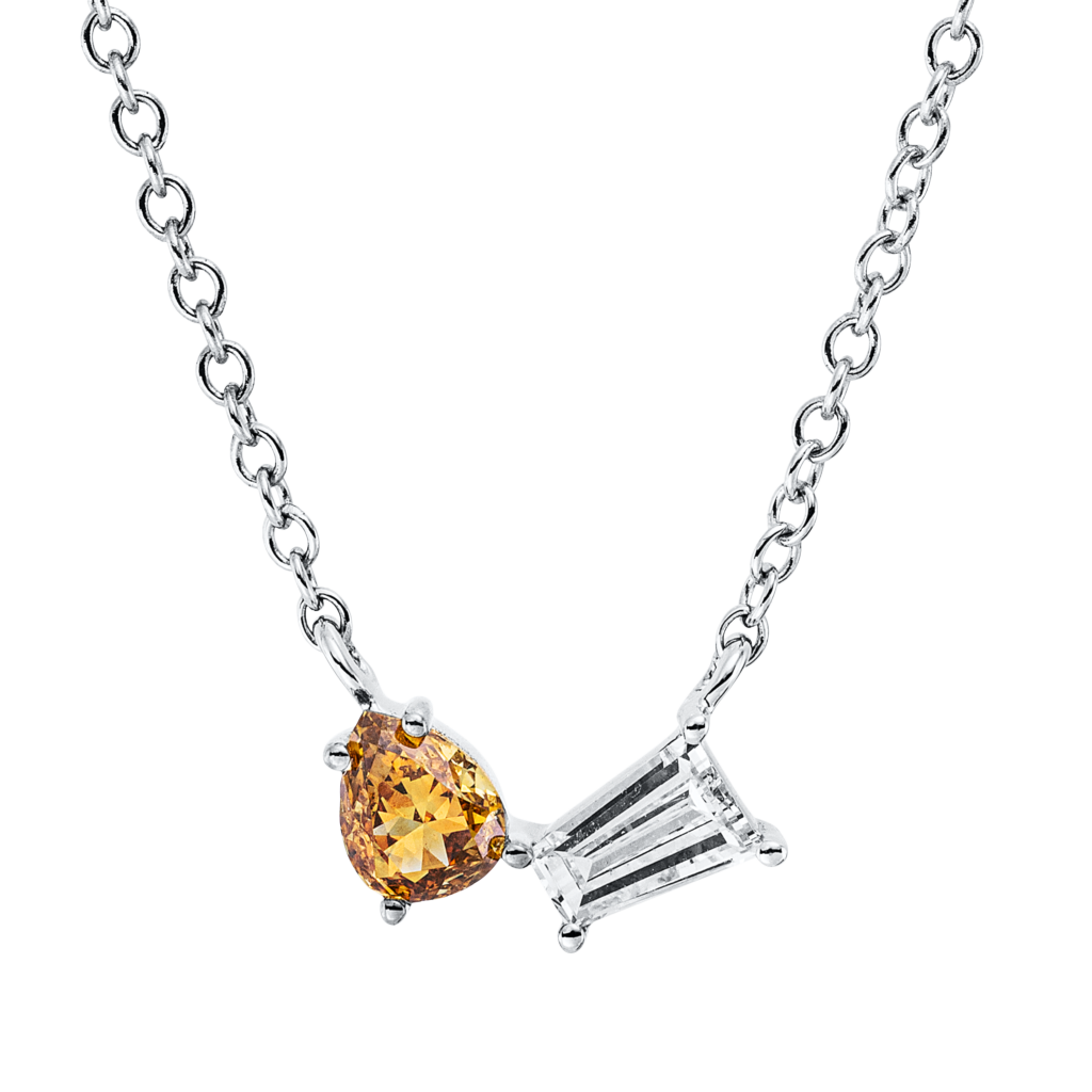 Brogle Classic necklace with diamond pendant