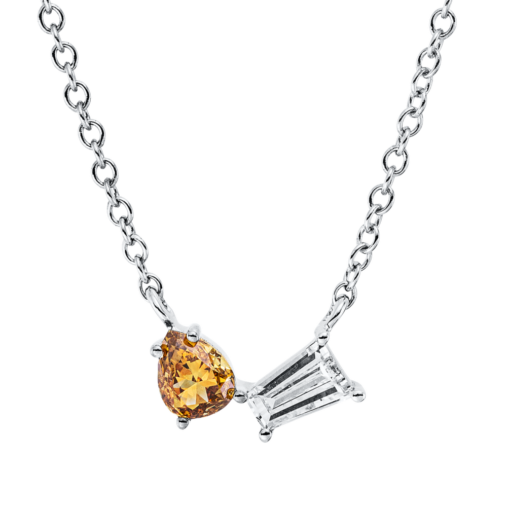 Brogle Classic necklace with diamond pendant