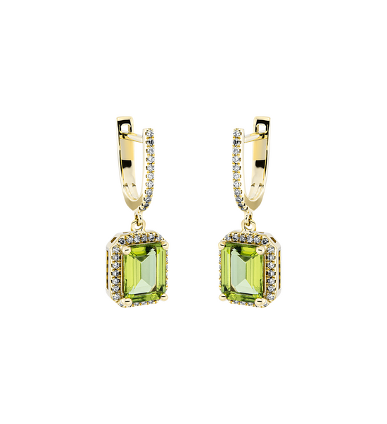 Brogle Classic peridot earrings