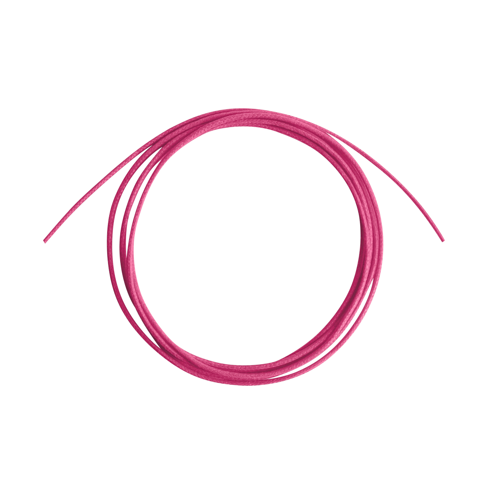 Dodo dünne pinkfarbene Baumwollkordel Dodo dünne pinkfarbene Baumwollkordel
