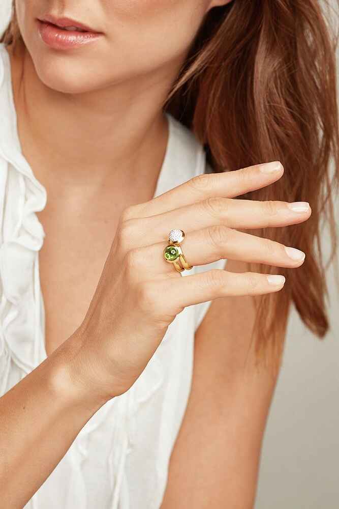 Tamara Comolli Bouton Pavé S Ring